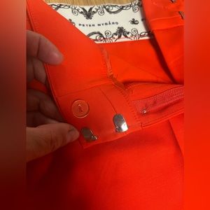Peter Nygard NWOT Bright and Colorful Orange Pants w/ Pockets and Pleats!!